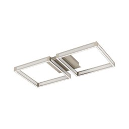 Eglo 99785 - Iluminação de teto LED ALTAFLOR 2xLED/11,2W/230V cromado mate
