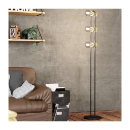 Eglo 43544 - Candeeiro de chão CHIEVELEY 3xE27/28W/230V