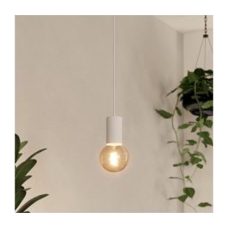 Eglo 900798 - Candelabro suspenso POZUETA 1xE27/40W/230V branco