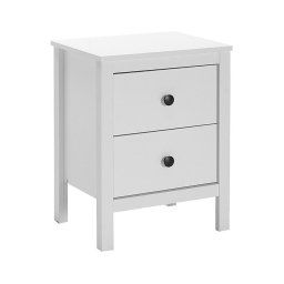 Mesa de cabeceira 61x46 cm branco