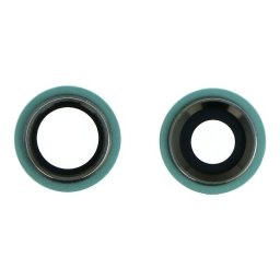 Lentes de câmera traseira com Aros para Iphone 11(A2221, A2111, A2223) Verde