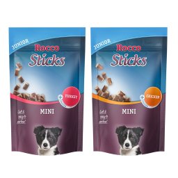 2x70g misto Junior Sticks Mini Rocco snacks para cães