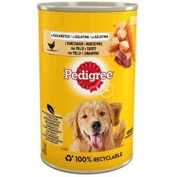 24x400g frango Adult Classic Pedigree latas para cães