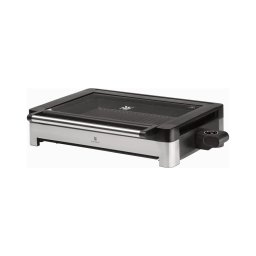 WMF - Grelhador elétrico de mesa com tampa LONO 2200W/230V aço inoxidável