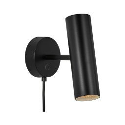 DFTP by Nordlux - Foco de parede MIB 1xGU10/8W/230V preto