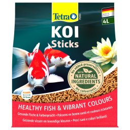 4000ml TetraPond Koi Sticks comida para peixes