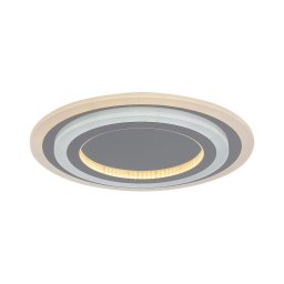 Rabalux 71315 - Luminária de teto LED dimerizável TANELI 56W/230V 3000/4000/6000K cromado + controlo remoto
