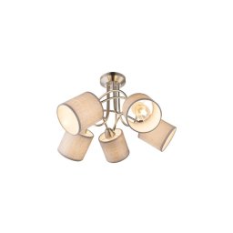 Globo 15185-5D - Candelabro fixo PACO 5xE14/25W/230V
