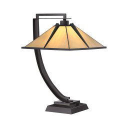 Quoizel QZ-POMEROY-TL - Candeeiro de mesa POMEROY 1xE27/60W/230V