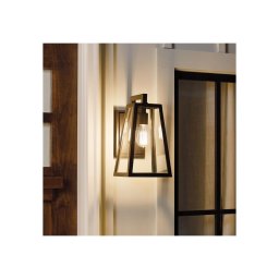 Kichler KL-DELISON-M-RZ - Iluminação de parede exterior DELISON 1xE27/60W/230V IP44