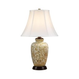 Elstead GOLD-THISTLE-TL - Candeeiro de mesa GOLDTHISTLE 1xE27/60W/230V