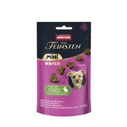 50g peru coelho mirtilo Mini Bites Animonda Vom Feinsten para cães