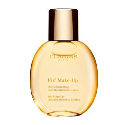 Clarins Cosméticos Faciais Fix Make-Up Gold Bruma fixadora de maquiagem