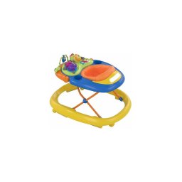 Chicco - Andarilho para bebé WALKY TALKY 2xAA amarelo/azul