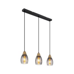 Globo 15706-3H - Candelabro suspenso REID 3xE27/15W/230V