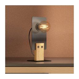 Eglo 43754 - Candeeiro de mesa BRAMERTON 1xE27/40W/230V