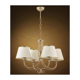 Jupiter 514 - LA-4-E - Candelabro pendente numa corrente LAURA 4xE27/60W/230V