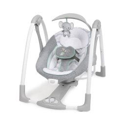 Ingenuity - Balanço vibratório infantil 2 em 1 SWELL com 4 pilhas D + 1 C