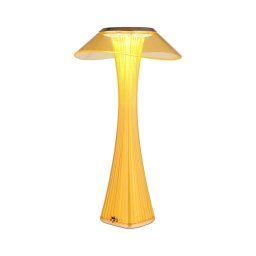 Globo 21025A-LED Luminária de mesa recarregável com dimmer AMBRA LED/2,5W/3,7V 2700K/4500K/6500K dourada