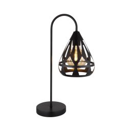 Globo 15889T - Candeeiro de mesa HASSAN 1xE27/40W/230V