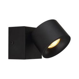 Globo 56961-1B - Foco de parede LED RAE LED/6W/230V preto