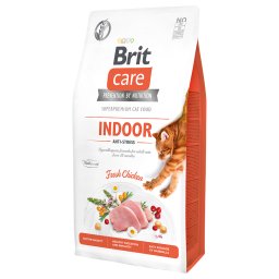 2 x 7 kg de Brit Care Grain-Free Indoor Anti-stress alimento seco para gatos