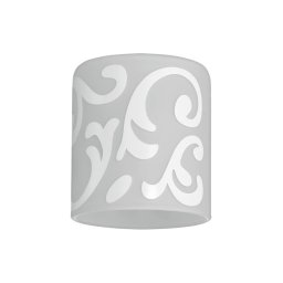Eglo 90257 - Abajur MY CHOICE branco ornamento E14 diâmetro 7 cm