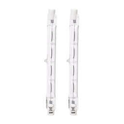 CONJUNTO 2x Lâmpadas industriais J118 R7s/160W/230V 2900K - Aigostar
