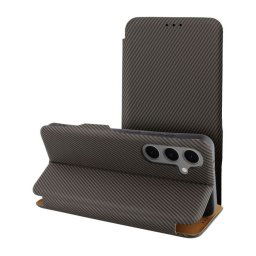 Capa Xiaomi Redmi Note 14 Pro 4G Flip Book FOLIO Side Magnet Book Case Castanho