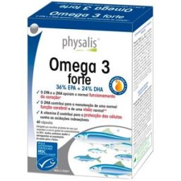 Physalis Ómega 3 Forte 60 cápsulas