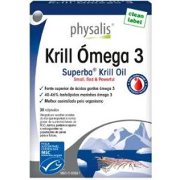 Physalis Ómega 3 Krill Oil 30 cáspulas