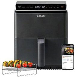 FRITADEIRA SEM OLEO AIR FRYER COSORI DUALBLAZE CHEF PR 6,4 L