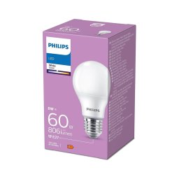 Lâmpada LED Philips A60 E27/8W/230V 3000K