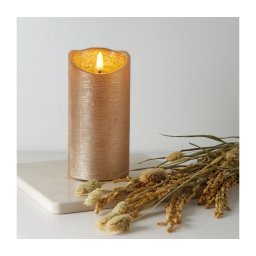 Eglo 411501 - Decoração de Natal LED FLAME LED/0,03W/2xAA bege