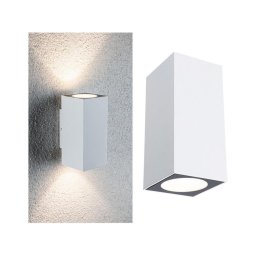 Paulmann 94330 - 2xLED/2,8W IP44 Iluminação de parede exterior FLAME 230V branca