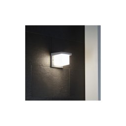 Eglo 65045-Iluminação de parede exterior LED DESELLA PRO LED/10W/230V IP54 prateado