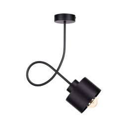 Candelabro integrado SIMPLY BLACK 1xE27/60W/230V