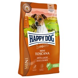 2x4kg Sensible Mini Toscana Happy Dog ração cães