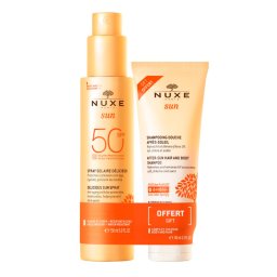 Nuxe Linhas de Banho Feminino Nuxe Sun Spray Spf50 + After Sun Protetor solar facial e corporal + gel pós-sol
