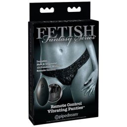 Cueca Vibratoria Fetish Fantasy Preta