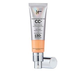 It Cosmetics Maquiagem CC+ Cream Full-Coverage Foundation With SPF 50+ MEDIUM TAN (W)