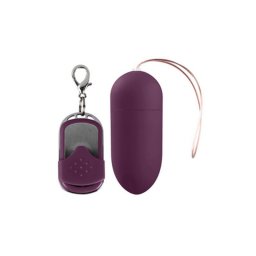 Ovo Vibratório com Comando L Roxo Shots Toys