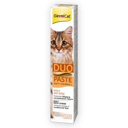 50g malte e queijo Duo Paste Anti-Hairball GimCat snack para gatos