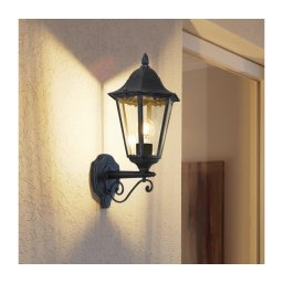 Eglo 79267 - Iluminação de parede exterior NAVEDO 1xE27/60W/230V IP44