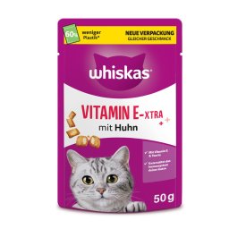 6x50g Vitamin E-Xtra Whiskas snacks gatos