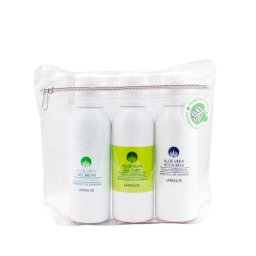 Lanzaloe Aloé Vera Travel Set Body Aloe Vera Conjunto de carroceria