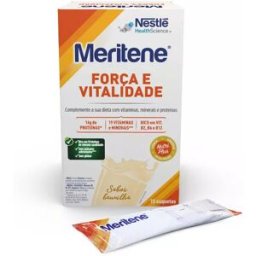 Meritene Baunilha Carteiras Pó x15