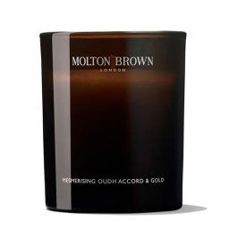 Molton Brown Linhas de Banho Feminino Mesmerising Oudh Accord & Gold Luxury Candle Vela Aromática para Casa