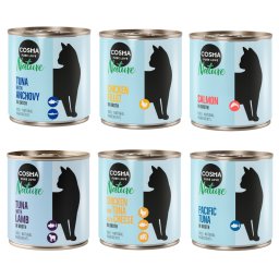 6x280g pack misto II Cosma Nature comida húmida gatos