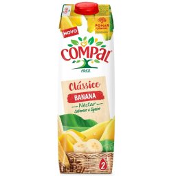 Compal" banana - Pack 4 x 100cl